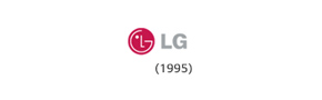 LG logo in 1995