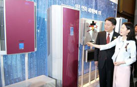 LG Electronics' Whisen Air Conditioner is ranked No. 1 in the world for 5 consecutive years