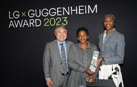 LG announces the Winner of the 1st 'LG Guggenheim Awards' (Stephanie Dinkins)