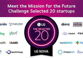 LG NOVA Sets Future Vision With Announcement of ‘Selected 20’ Startups_Thumbnail