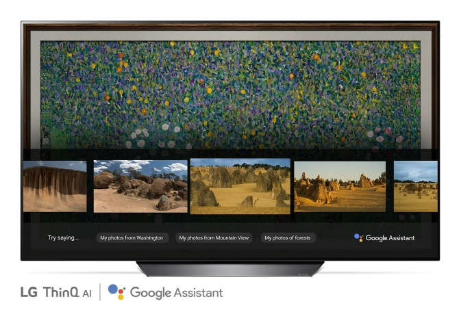 Retailer lg ai thinq google assistant